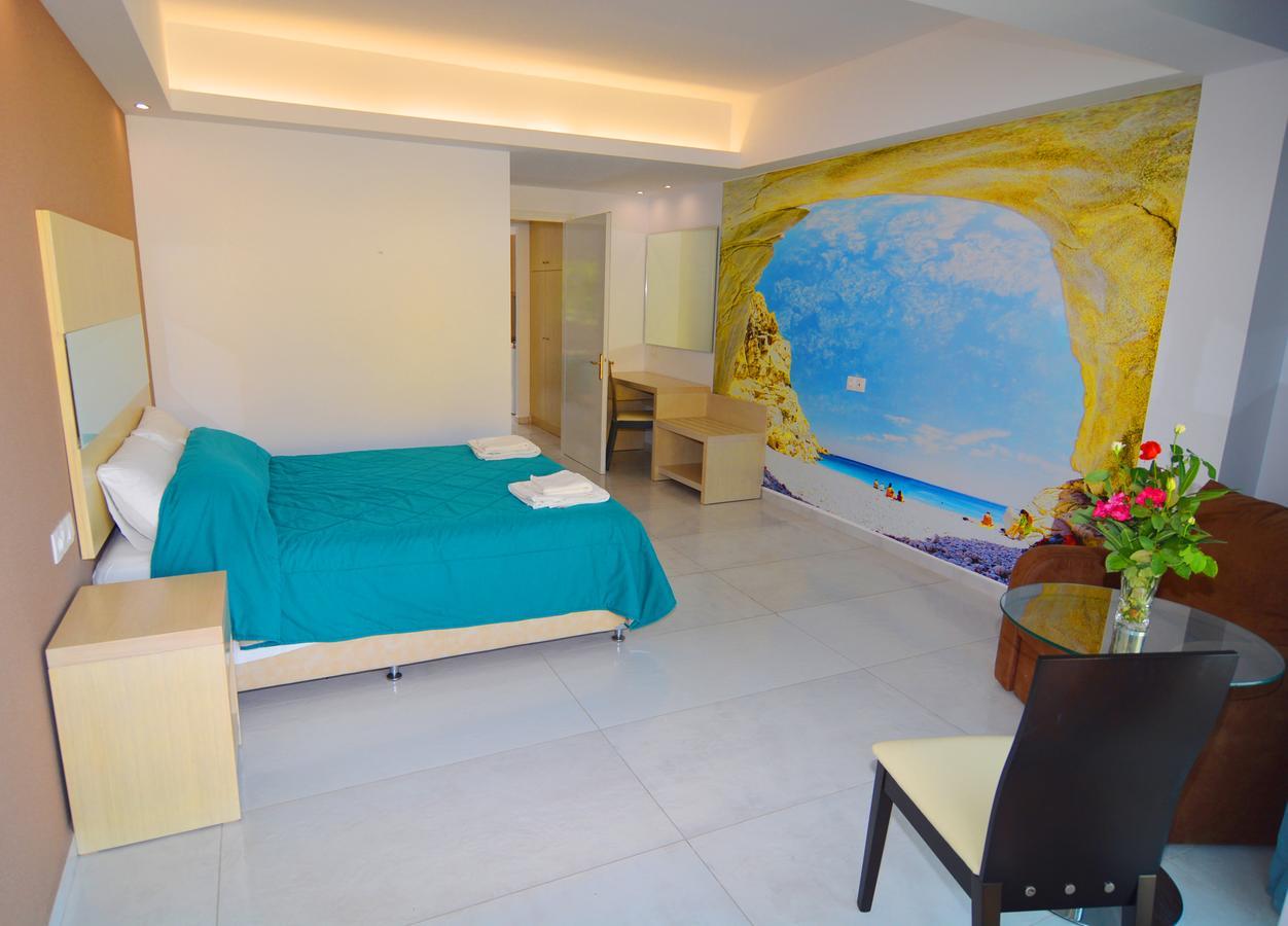 Romantic Palace Beach Apartments Agios Gordios  Bagian luar foto